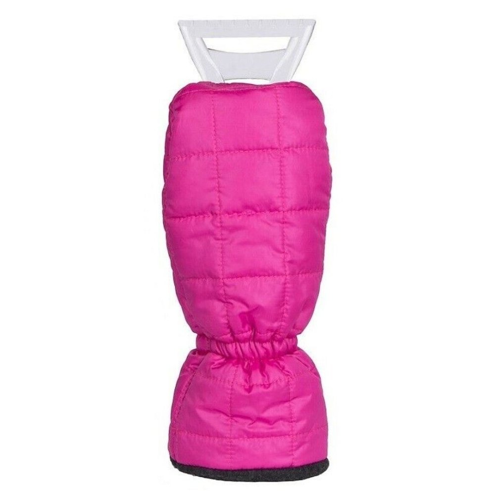 ...Wembley Ice Scraper Mitt Hand Glove Plush Lining